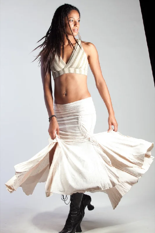 Flamenco Skirt - Cream Vic