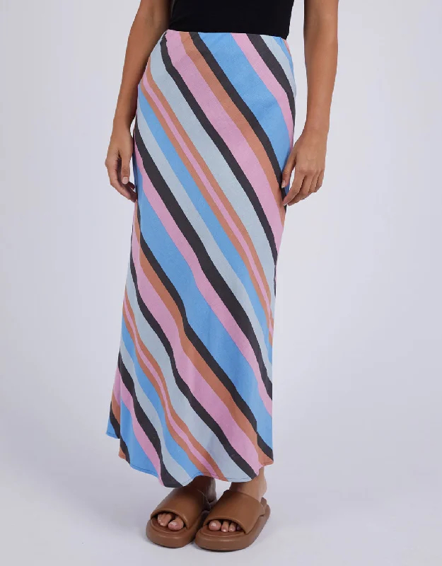 Gazelle Stripe Skirt - Multi Stripe