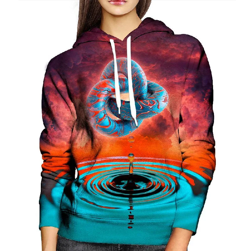 A Psychedelic Womens Hoodie