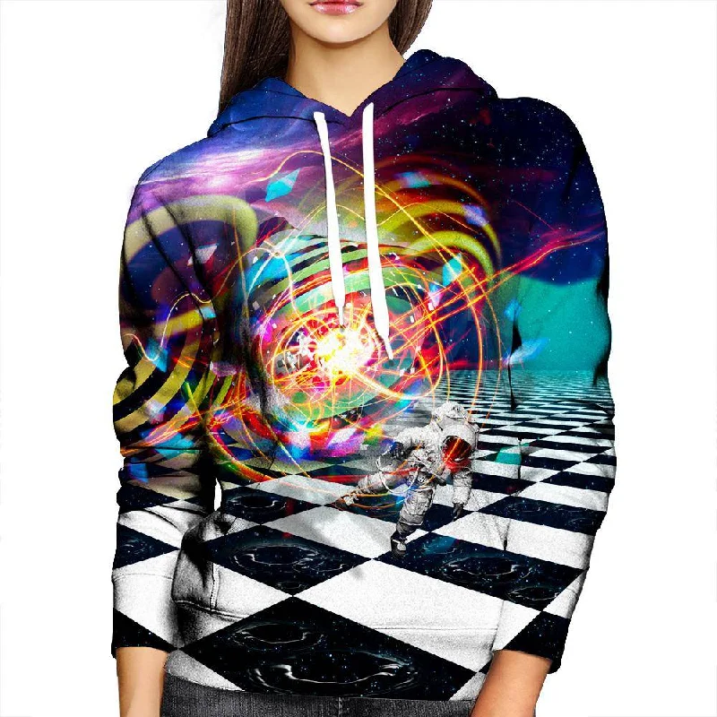 Astronaut Absorption Womens Hoodie