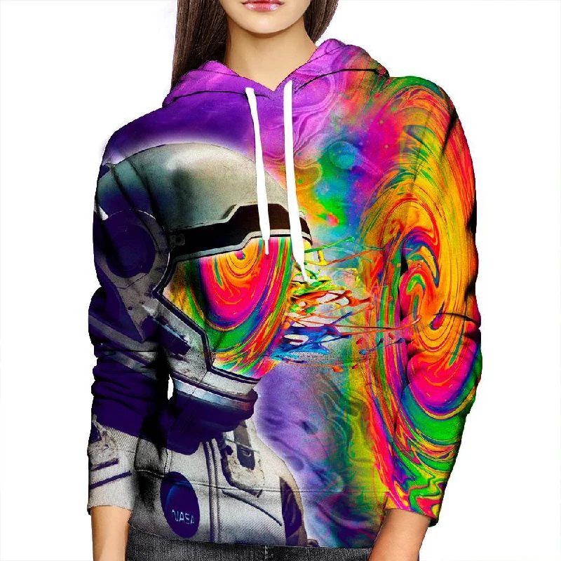 Astronaut Portal Womens Hoodie