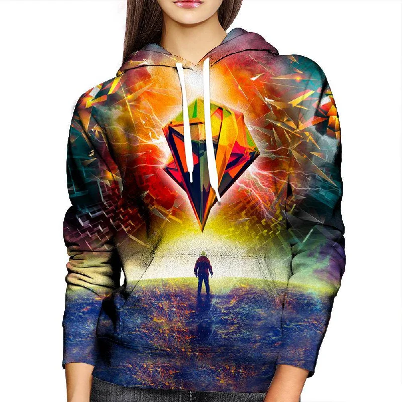 Astronauts Prism Womens Hoodie