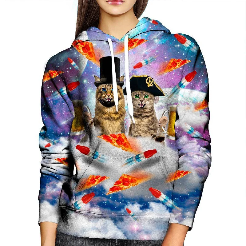 Kitty 4 President Womens Hoodie