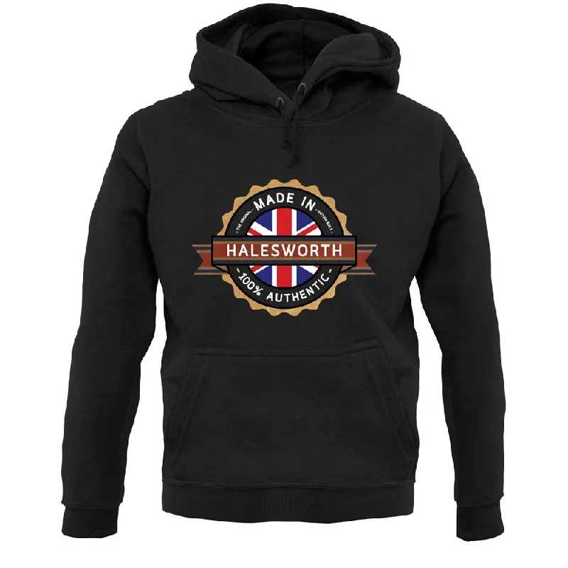 Made In Halesworth 100% Authentic Unisex Hoodie