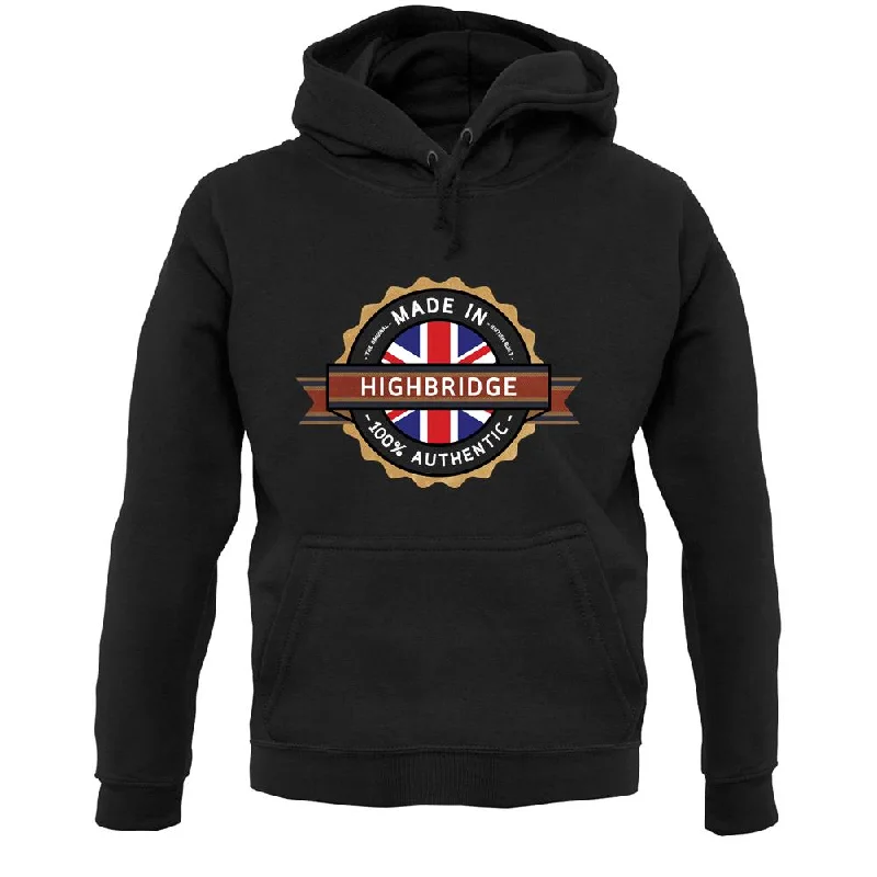 Made In Highbridge 100% Authentic Unisex Hoodie