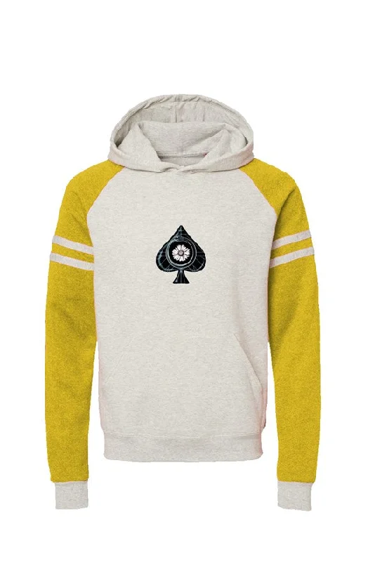 Varsity Colorblocked Raglan Hoodie