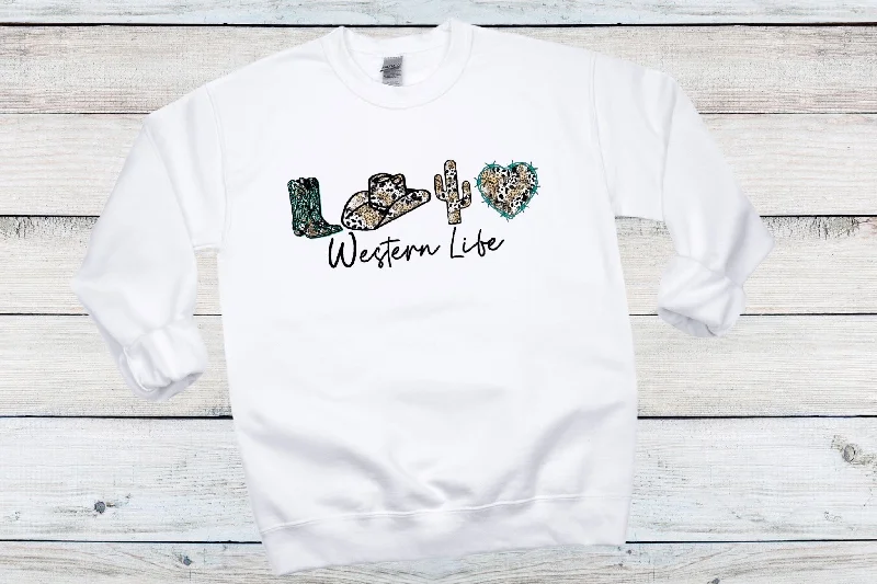 Western Life Ladies Sweatshirt