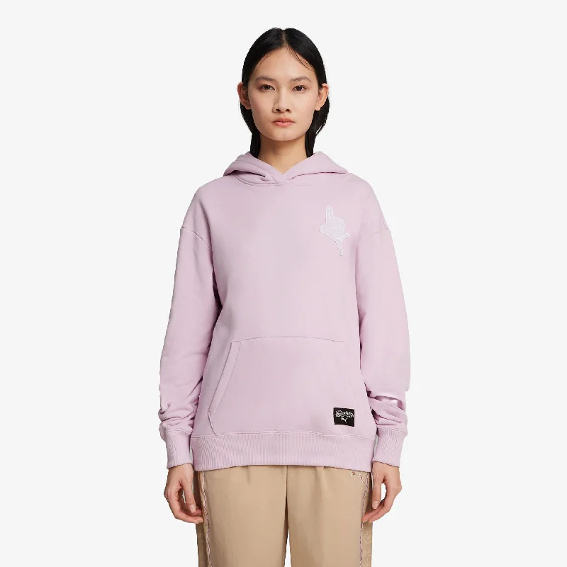 Puma | WMN'S SOPHIA CHANG HOODIE  { GRAPE MIST