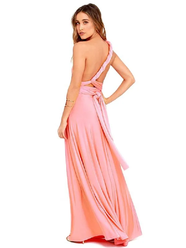 Sexy Women Boho Maxi Club Dress Red Bandage Long Dress Party Multiway Bridesmaids Convertible Infinity Robe Longue Femme