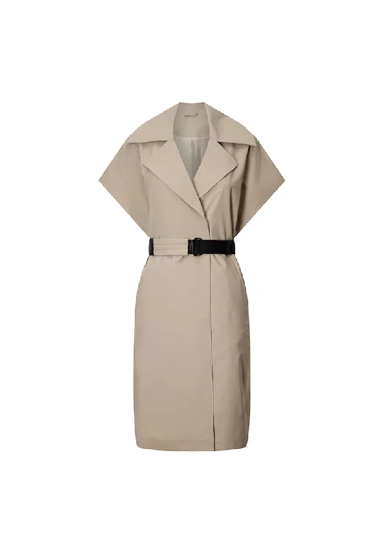 The City Short Sleeve Trench Coat