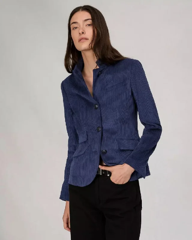 Rag & Bone - Slade Cord Blazer in Navy