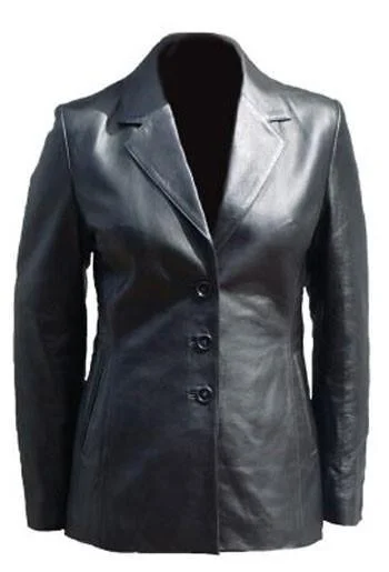 Super Professional Women Leather Blazers