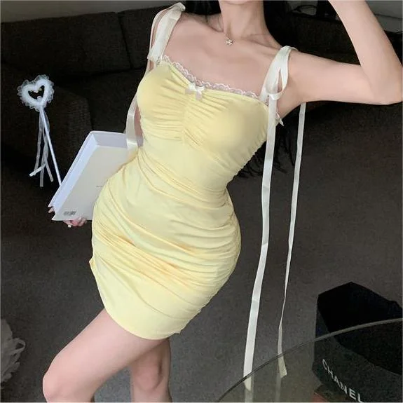 Cute tie dress YV50119