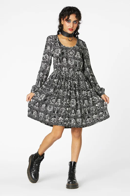 Dark Tarot Skater Dress