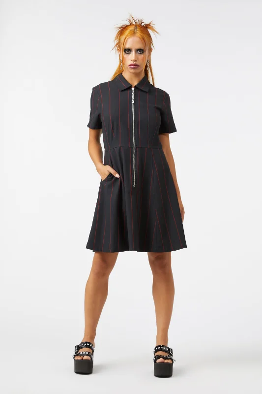 Impossible Things Pin Stripe Dress