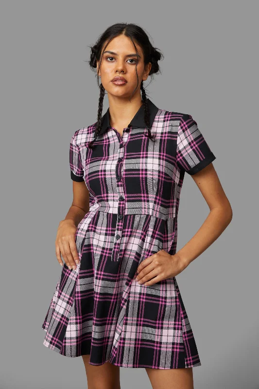 Posh Tartan Dress