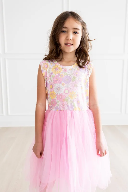 SALE Springtime Sunshine Tank Tutu Dress