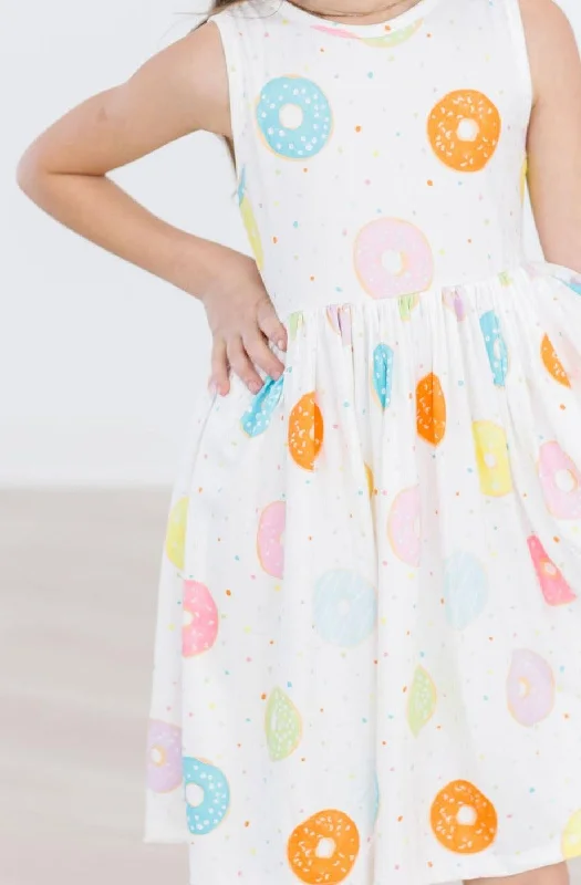 SALE Sprinkle Donut Tank Twirl Dress