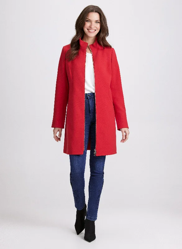 Stand Collar Coat