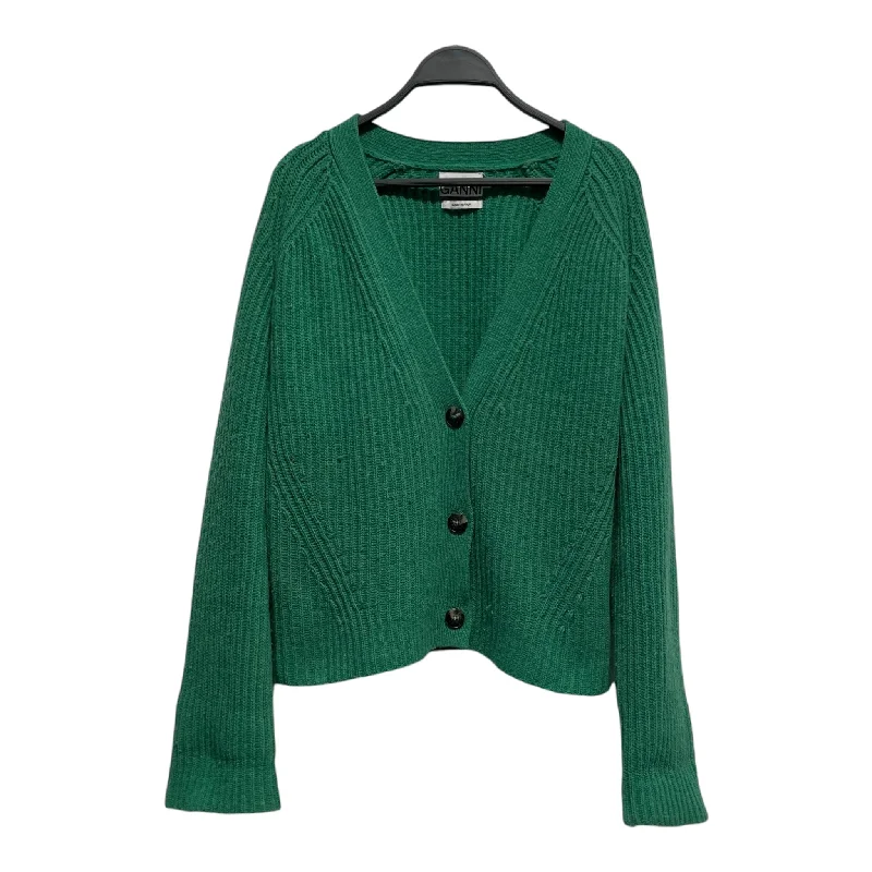 GANNI/Cardigan/XL/Wool/GRN/