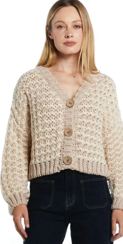 Chunky Crop Cardigan