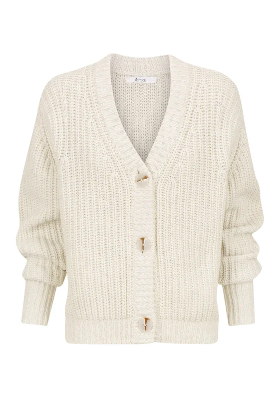 MORRISON RAVI CARDIGAN - SNOW