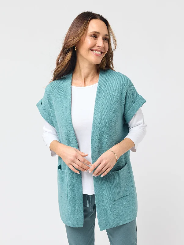 Nicoline Short Sleeve Knit Cardigan